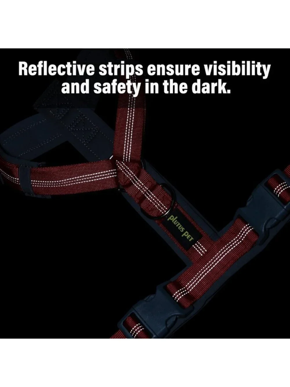 Adjustable No Pull Dog Harness | Soft Padded, Reflective, Heavy Duty for